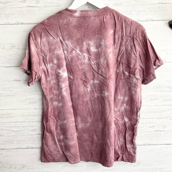 Lulu’s Cozy Livin' Mauve Purple Tie-Dye Tee Size Medium NWT - Picture 6 of 11